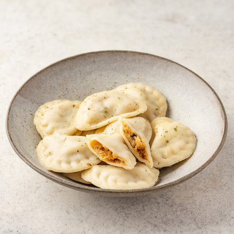 Tatyana's Hand-Made Cabbage Vareniki (Pierogi)