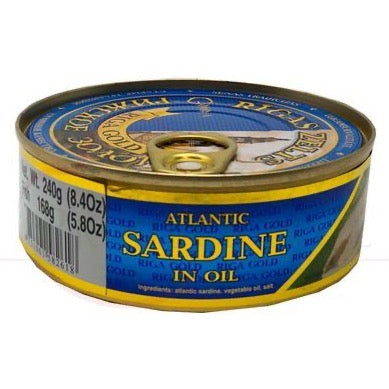 Riga Atlantic Sardines in Oil ( Easy Opener)