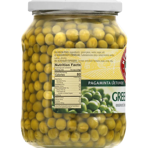 Kedainiu Konservai Green Peas