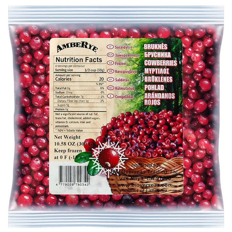 Frozen Cowberries 300g