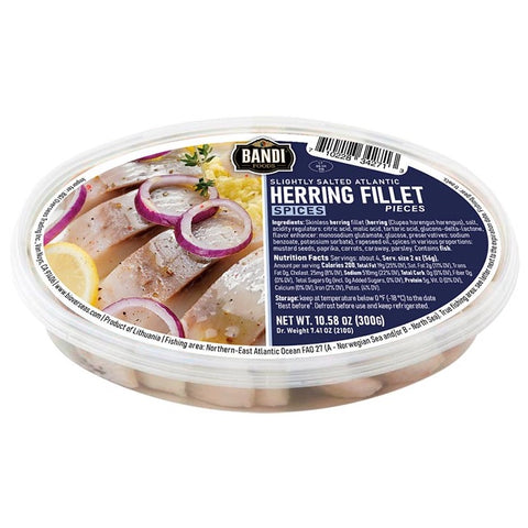 Bandi Herring Fillet Pieces in Oil with Spices