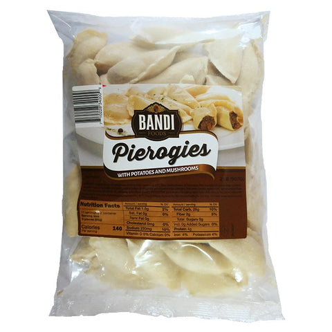 Bandi Pierogi with Potato & Mushrooms