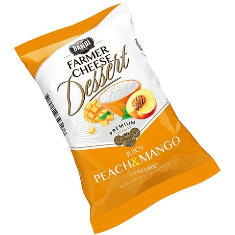 Bandi Classic Peach and Mango Farmer Cheese Dessert