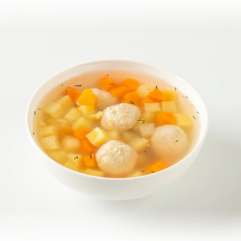 Soup (with meatballs, with chicken)