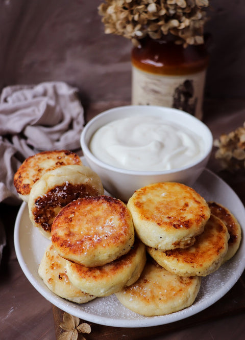 Tanya's Syrniki (Cottage Cheese Pancakes) 10 Pieces