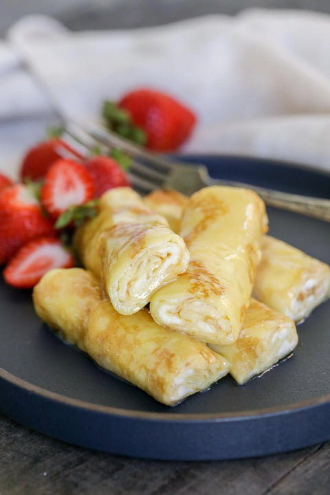 Tanya's Homemade Crepes with Cottage Cheese (8 pieces)