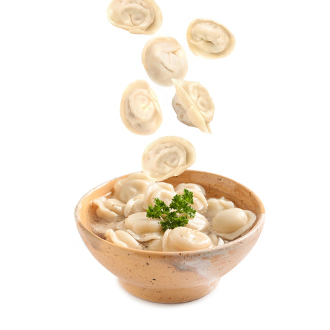 Tatyana's Hand-Made Dumplings w/Chicken (Pelmeni)