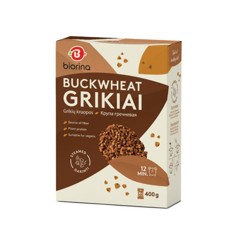 Buckwheat groats Biorina (cooking bags 4x100 g)