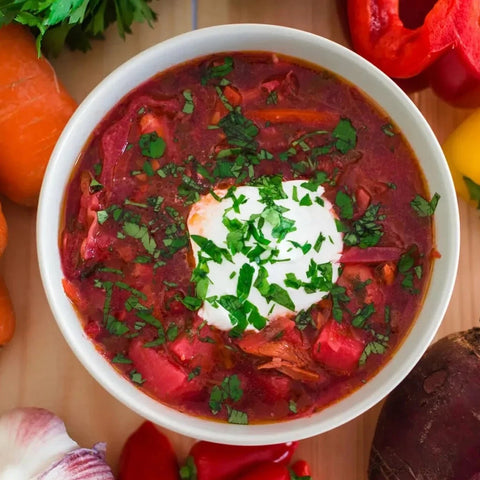 Ukrainian Borsh Soup